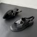 2026 Summer New Women's Cowhide Thick-Soled Cross-Strap Platform Sole, One-Strap Roman Sandals, Cross-Border Trade_vogvips.com
