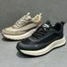 Sneakers 2025 New Spring Summer Breathable Thick Sole Height Increasing Mesh Dad Ultra-light Casual Shoes Men's Style_vogvips.com