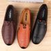 Classic Popular Genuine First-layer Cowhide Casual Leather Men, Breathable, Soft-soled, Comfortable, Korean-style_vogvips.com