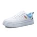 Spring New Versatile Board Men's Casual Leather Sports Elevated Little White Trendy Shoes_vogvips.com