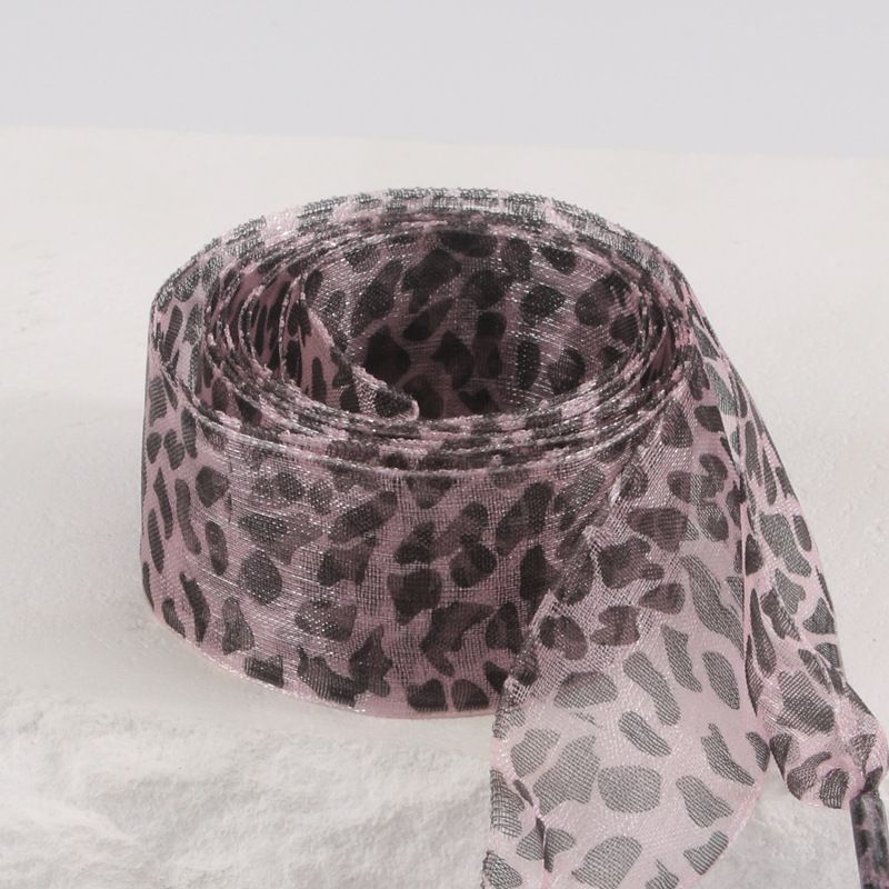 4cm wide leopard shoelaces snow yarn shoelaces cute shoelaces 2.5cm widened shoelaces leopard pattern silk yarn lace shoes_vogvips.com