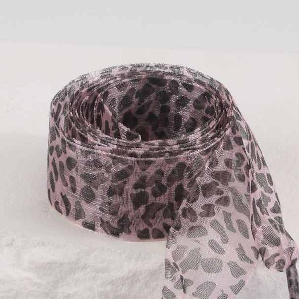 4cm wide leopard shoelaces snow yarn shoelaces cute shoelaces 2.5cm widened shoelaces leopard pattern silk yarn lace shoes_vogvips.com