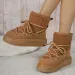 winter round head thick bottom front with a slip-on fashion casual short tube warm cotton shoes snow boots women 240826_vogvips.com