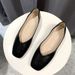 Square-toed Mirolo Loafers 2025 Spring/Summer New Style Flat Soft Sole Non-slip Shallow Mouth Casual Shoes For Pregnant_vogvips.com