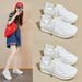 Ins Korean Style New Dad Shoes For Women 2025 Summer Student Sports Running Casual Mesh Height Increasing Breathable_vogvips.com