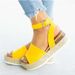 2025 New Large Women's Shoes With Rope Slope Heel And Light Bottom Fish Mouth Sandals For Women_vogvips.com