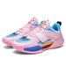 New High Quality Luminous Friction With Sound Breathable Anti-slip Real Combat Professional Basketball Shoes Men_vogvips.com