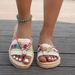 Bohemian Large Size Women's Slippers Summer New Flat Beach Casual Peep-Toe Sandals_vogvips.com