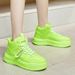 High Top White For Women, Autumn Winter New Item, Niche Versatile Sports And Leisure Board Shoes, Sponge Cake Thick E52_vogvips.com