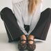 Women's Shoes Brown Suede Rivet Round Head Ballet Flats One Strap Mary Jane Shoes Fashion Single Shoes_vogvips.com