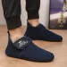 YRZL Men's Comfortable Winter Cotton Warm Soft Lightweight Simple Fashion Flat Slippers Anti-Slip Home Shoes For Men_vogvips.com
