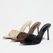 Cross-border Supply Of Women's Pointed-toe Lace Embroidered Strap High-heeled Shoes, Elegant Versatile Mules For Spring_vogvips.com