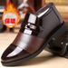 European Warm Series New Cotton Fleece-Lined Warm Leather For Men Waterproof Non-Slip Winter Style Middle-Aged Elderly Dad Work Shoes_vogvips.com