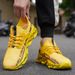 Men's Lightweight Low-Top Soft Sole Cushioned Rebound New Mesh Sports Running Outdoor Fashion Versatile Casual Shoes_vogvips.com