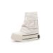 2025 Fall/Winter New Women's Canvas Boots Chunky Sole Casual Shoes Stylish Versatile_vogvips.com