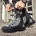 Men's Leather Desert Boots Breathable Non-Slip Waterproof Hunting Hiking Work Boots Men Non-Slip Lightweight Work Safty Shoes_vogvips.com