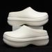 Women' Slipper Minimalit Non Slip Platform 5CM Thick Chef Shoe Men Indoor Outdoor Beach Garden Fahion Couple_vogvips.com