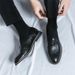 Large British Style Men's Loafers 2025 Spring And Autumn New Business Formal Casual One Foot Leather Shoes_vogvips.com