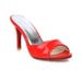 Women's One Strap High Heeled Sandals Patent Leather Plus Sizes 40 43 Stiletto Heels_vogvips.com