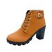 2024 Autumn Winter New European And American Style Plus Size Foreign Trade Platform Thick Sole Short Martin Boots_vogvips.com