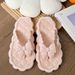 Bowknot Flip Flops For Women In Summer Outdoor Wear On The Beach Soft Bottom Non Slip Seaside Sweet Fairy Flip Flops_vogvips.com
