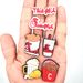 Cute Cartoon Beer Fried Chicken Donut Shoes Flower Shoe Buckle Personalized DIY Shoe Accessories Accessories_vogvips.com