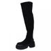 Gentle And Simple Petite Over-the-Knee Height-Increasing Thick-Soled For Women 2023 New Autumn Slimming High Tube Long_vogvips.com