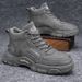 European Warm Series 2025 Autumn High-top Martin Korean Style Versatile Work Mid-top Ankle Trendy Shoes Men's Boots_vogvips.com