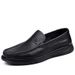 Unbeatable Quality Unbeatable Quality German Spring Bean Men's Soft Soled Leather Shoes Anti Slip And Lightweight Dad On Foot Driving Shoes, Loafers_vogvips.com