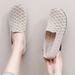 Summer Women's Openwork Mesh Shoes Breathable Soft Soled Old Beijing Cloth Sandals Fashionable Versatile Mother Footwear_vogvips.com