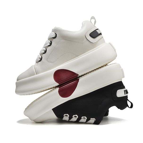 Invisible Heightening Men's Shoes Platform Big Head Bread Shoes Youth Casual Board Shoes Niche Japanese_vogvips.com