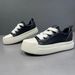 Men's Genuine Leather White 2025 Spring Edition Men's Trendy Thick Soled Fashionable Versatile Big Head Casual Board_vogvips.com