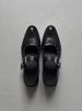Small Niche Design With Round Toe And Shallow Mouth, Mary Jane Single Shoe, 2025 Summer New Punk Style Dark Small_vogvips.com