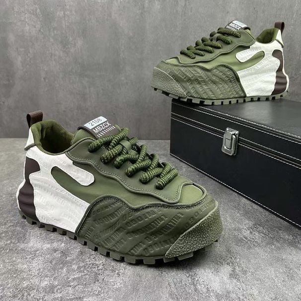 Men's Shoes Large Size 48 Hot Selling New Men's Shoes Spring And Autumn Style Versatile Sports Leisure Heightened Thick Soled Dad Shoes_vogvips.com
