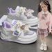 Children's Day Lightweight Mesh Style, Student White Sneakers, New Summer Model, Girls' Sports, Breathable Running_vogvips.com
