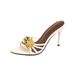 Women's Pointed Toe High Heels Sexy Stiletto Sandals For Summer Versatile Summer Wear_vogvips.com