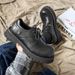 Casual Leather New Big Toe Derby Men's Autumn Thick Sole Height Increasing British Style Work Shoes_vogvips.com
