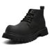 Retro Martin Boots Thick-soled Heightening Tooling Boots Casual Men's Boots_vogvips.com