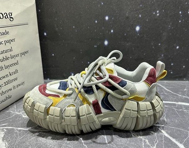 Thick Soled Leather Dad Shoes Trend Summer Retro Casual Tire Shoes Hot Selling Sports Shoes_vogvips.com