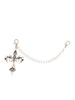 Grunge Punk Gothic Personalized Flame Cross Hip-Hop Charm Shoe Accessories DIY, Halloween_vogvips.com