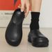 Hotel Chef Slippers Four Season New Non-slip Waterproof Oil-proof Soft-sole Kitchen Work Shoes Men's Outdoor Casual_vogvips.com
