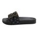 European-style Vintage Pattern Flat Two-strap Thick-soled Women's Outdoor Large-size Beach Slipper_vogvips.com