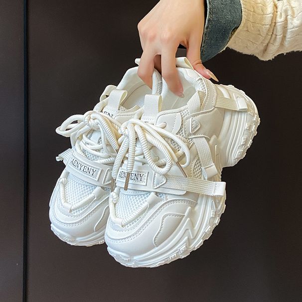 Women's New Style Breathable Dad Shoes For Women - Chunky Platform Sneakers For Running & Casual Wear (Fall Collection, FB9905)_vogvips.com