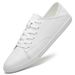 Lace-up Flat Baseplate Shoes Men's Casual Shoes Lace-up Shallow Mouth Sports Shoes_vogvips.com