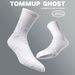 Basketball socks Men's mid-length sports socks High top running socks solid color towel bottom thick socks_vogvips.com