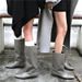 2025 Autumn Winter New Square Toe Wedge High Tube Mid-Calf Loose Slip-On Over-the-Knee Long Riding Boots For Women_vogvips.com