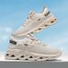 Men's Breathable Mesh Running Shoes - Lightweight Low-Top Sneakers For Daily Wear & Sports, Sizes 39-44 Breathable Mesh With Large Mesh Holes_vogvips.com