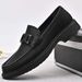 European Station Export Slip-On Leather For Men Soft Sole British Style Height-Increasing Casual Loafers Men's Shoes_vogvips.com