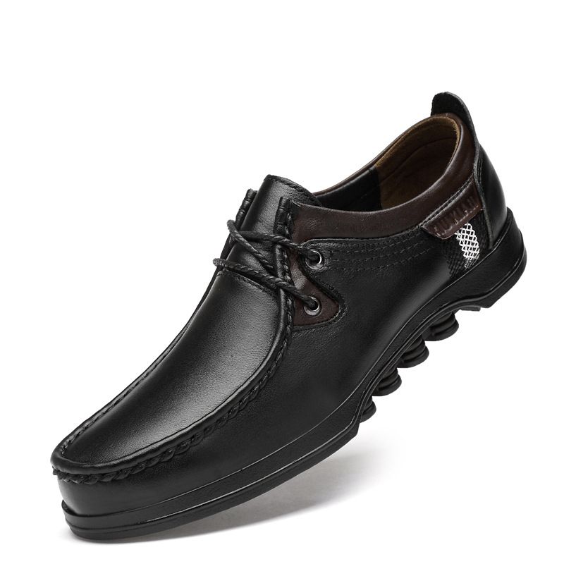 Top Layer Men's Shoes Men's Formal Leather Shoes Men's Shoes Foot Casual Shoes_vogvips.com