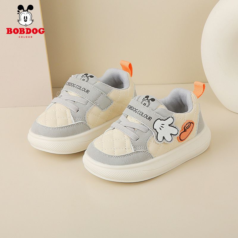 Bobdog Carle Flats 2-4 Years Old Toddler Baby Casual Female Little Kids' Shoes Boy Sneaker_vogvips.com